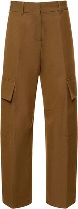 Brown Cotton Trousers