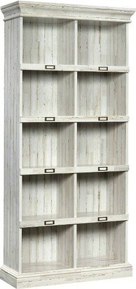 75 Barrister Lane Tall Bookcase White Plank