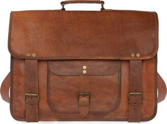 Vida Vida Vida Vintage Special Handmade Leather Laptop Bag