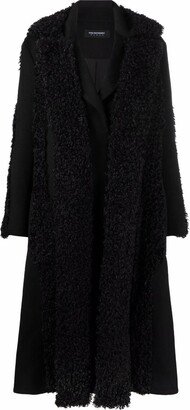 Single-Breasted Oversized Coat-AA