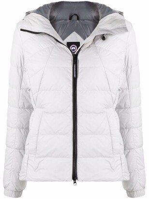 Padded Zip-Up Down Jacket-AD