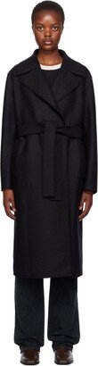 Black Belted Coat