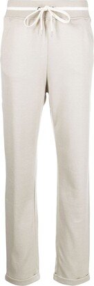 Drawstring Cotton Track Trousers