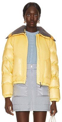 Arpont Bomber Jacket in Yellow