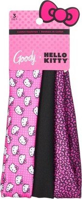 Hello Kitty Ouchless Headbands - 3ct