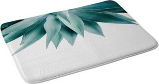 Gale Switzer Agave Fringe Bath Mat Green