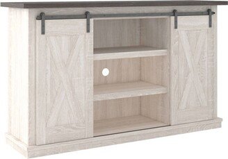 Dorrinson Medium TV Stand for TVs up to 63 Two-Tone