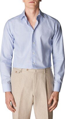 Slim Fit Micro Check Dress Shirt-AA