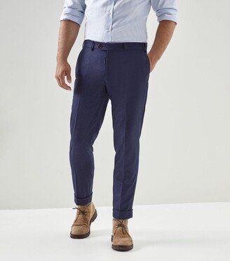 Wool Tailored Trousers-AK