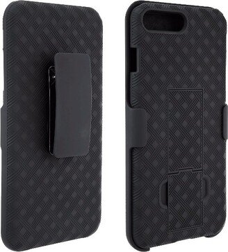 Verizon Shell Holster Combo Case with Kickstand for Apple iPhone 8/7/6/6s - Black