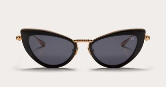 Viii - Rose Gold / Black Sunglasses