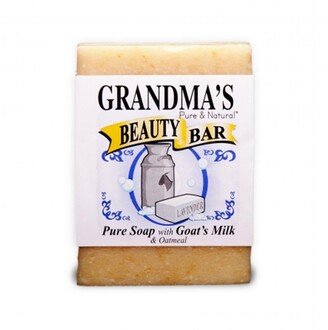 GRANDMAS 61127 Goats Milk Beauty Bar, 6 pack