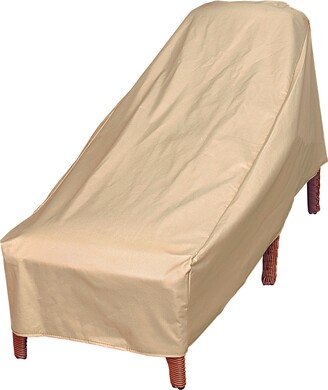 Modern Leisure Basics Outdoor Patio Chaise Lounge Cover, 76L x 27W x 30H