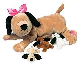 Manhattan Toy Nursing Nana Dog Nurturing Soft Toy- Ages 0+