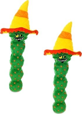 Mighty Tequila Worm Green, 2-Pack Dog Toys