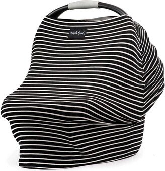 Milk Snob 5-in-One Cover Modern Stripe - Black white stripe