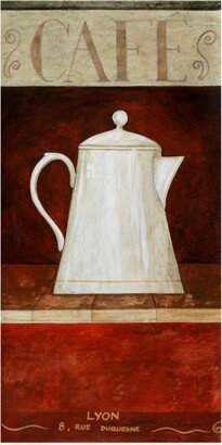 Pablo Esteban White Pitcher in Red 2 Canvas Art - 27 x 33.5