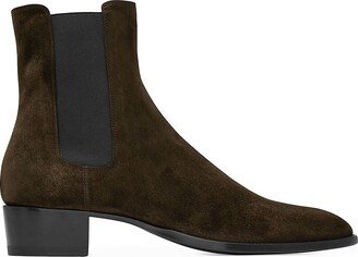 Wyatt Chelsea Boots In Suede-AA