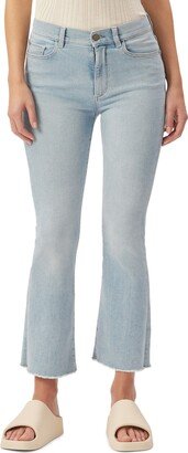 Bridget Raw Hem Bootcut Jeans