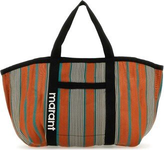 Darwen Striped Top Handle Bag-AA