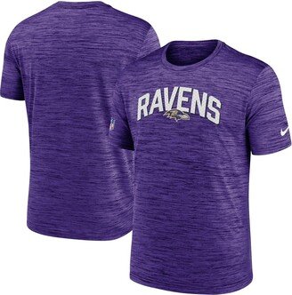 Men's Purple Baltimore Ravens Velocity Athletic Stack Performance T-shirt