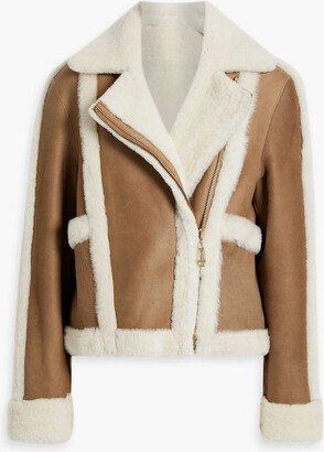 Dom Goor Reversible shearling biker jacket