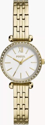 Fossil Outlet Tillie Mini Three-Hand Gold-Tone Stainless Steel Watch jewelry