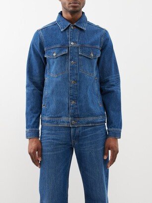 Ivan Contrast-stitch Denim Jacket