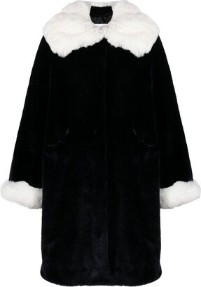 Cathy faux-fur coat