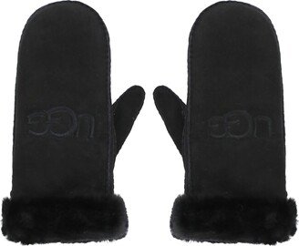 Shearling Embrochestnut Gloves