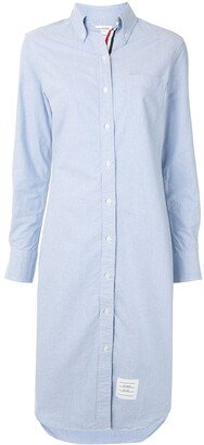 Oxford knee-length shirtdress