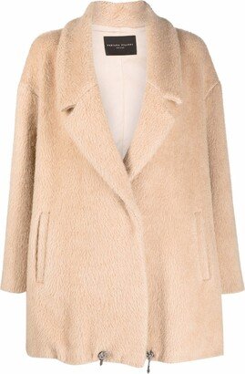 Drawstring-Hem Coat