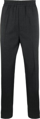 MARANT Check-Pattern Straight-Leg Trousers