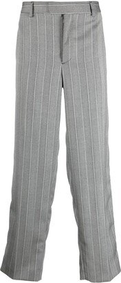 VTMNTS Wide-Leg Pinstriped Trousers