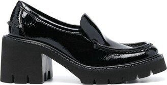 Zavanna 75mm patent loafers