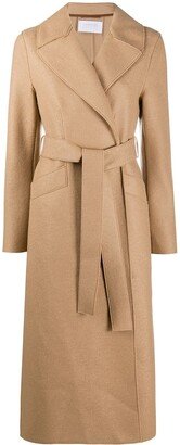 Wrap-Around Virgin Wool Coat