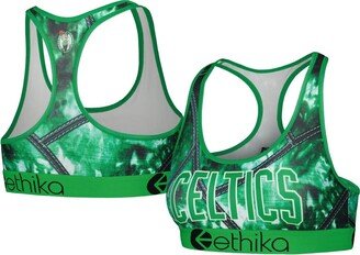 Women's Kelly Green Boston Celtics Racerback Sports Bra