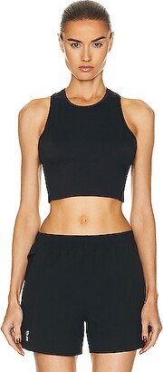 Movement Crop Top in Black