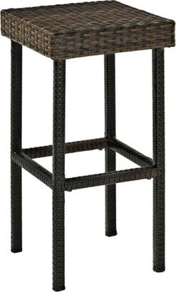Palm Harbor Outdoor Wicker Bar Height Stool (Set Of 2)