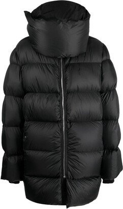 High-Neck Puffer Coat-AA