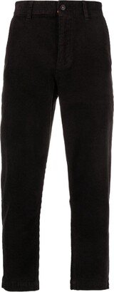 Corduroy Tapered-Leg Trousers-AD
