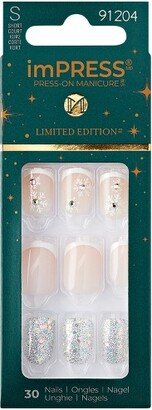 KISS Products imPRESS Fake Nails - Jolly Holiday - 33ct