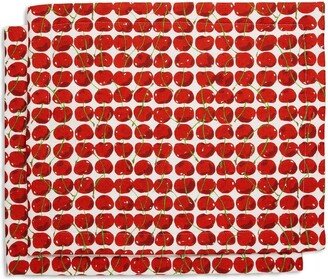 Cherries Avorio-print table mats (set of 2)