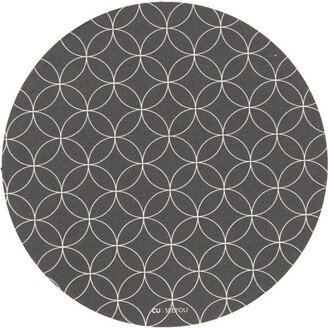 CU I SEEYOU Geometric-Pattern Print Placemats (Set Of Three)-AB