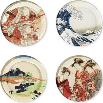 The Metropolitan Museum of Art 4-Pc. Japanese Prints Glass Coaster Set