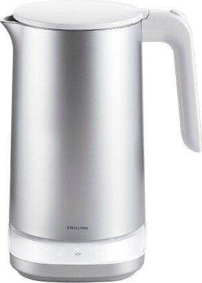 Enfinigy 1.56-qt Cool Touch Stainless Steel Electric Kettle Pro, Tea Kettle, Silver