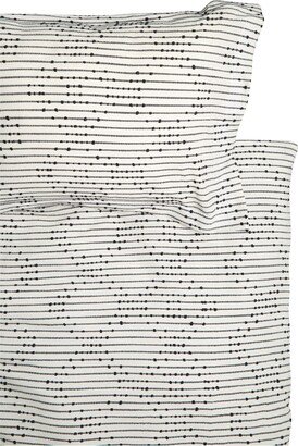 Kris Dot Stripe Comforter & Sham Set