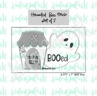 Haunted Boo House Set Of 2 Cookie Cutters