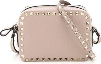 Garavani Rockstud Logo Detailed Crossbody Bag