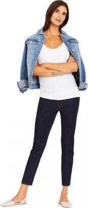 Secret Fit Belly Heather Maternity Jeans-Carson City- |